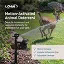 Orbit Garden Enforcer Motion-Activated Sprinkler - 62120
Motion-Activated Deterrent Sprinkler Repels Animals & Protects Lawn and Garden with Adjustable Detection