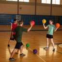 Champion Sports Playground Ball (Red, 13-Inch)