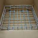 WD28X10384 Lower Dishrack Assembly for GE Dishwashers Rack Replacement, Replaces WD28X10166 AP5788827 PS8746204 WD28X10165 WD28X10206 WD28X10309, Includes 8 Rollers, 22.2"D x 21.3"W x 7.3"H