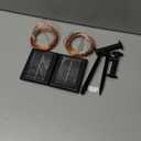 Selarlyt 2-Pack 400 LED Solar String Lights for Outside Fairy Waterproof Outdoor with 8 Modes Christmas Tree Balcony Party Wedding Decorations (Cold White)