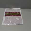 PRETTYGARDEN Women's 2025 Summer Crew Neck Short Sleeve Shirts Lace Going Out Sheer Mesh Crop Tops Dressy Casual Blouses (Red, L)