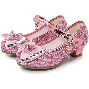 Cadidi Dinos Little Big Girl's Adorable Sparkle Princess Party Girls Dress Shoes Size 26