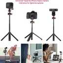 ULANZI MT-16 Extendable Mini Camera Tripod, 4 Levels Adjustment 360 Ball Head Cold Shoe Lightweight Portable Vlog Travel Selfie Stick Handle Grip Desktop Webcam Tripod for DSLR Action Camera