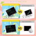 Rechargeable LCD Writing Tablet for Kids, 16 Inch Colorful Drawing Tablet, Educational Toddler Drawing Pad, Reusable Learning Toys for Kids (Ages 3-12), Ideal Gift for Christmas Birthday (Pink)