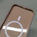 SCORPIFY for iPhone 15 Pro Max Case [Compatible with MagSafe] with Matte Nude Leopard Cheetah Print Design, Cute Magnetic Phone Cover for Women Girls, Beige Neutral Aesthetic, Cream Slim Bumper