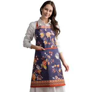 Maison d' Hermine Aprons for women with Pocket 100% Cotton (27.50"x31.50")