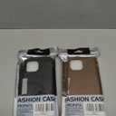 Dssairo for iPhone 15 Wallet Case, PU Leather Flip Folio Case with Card Holders Kickstand, RFID Blocking TPU Shockproof Inner Shell Phone Cover 6.1 Inch 2023 (Black And Brown)