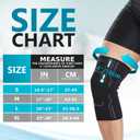 Bodyprox Knee Compression Sleeve for Men and Women (2 Pack), Knee Support Brace for Running and Work out (Large)
