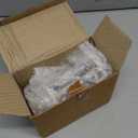 The Metal Magician Wall Mounted Floral Curtain Holdbacks (Pack of 2) - Boho Flowery Curtain Holders for Living Room, Bedroom, Office Drapes - Farmhouse Tiebacks for Curtains (White Blossom)