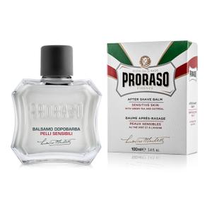 Proraso After Shave Balm for Men, Sensitive Skin Moisturizer with Oatmeal and Green Tea, 3.4 Fl Oz (Pack of 1)