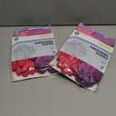 2 x PACIFIC PPE 2 Pairs Gardening Gloves for women and Ladies, Rubber Coated Garden Gloves, Outdoor Protective Work Gloves, Small, Pruple & Red