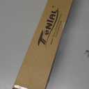 TONIAL Curtain Rods 32 to 58 Inch(2.6 to 4.8 ft), Telescoping Splicing 3/4 Single Rods for Windows 20 to 53 Inch(1.7 to 4.4 ft) Decorative Drapery Rod with Translucent Diamond Finial, Silver