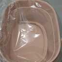 rejomiik Portable Shower Caddy Basket, Plastic Organizer Storage Tote with Handles Toiletry Bag Bin Box for Bathroom, College Dorm Room Essentials, Kitchen, Camp, Gym, Pink (1 pack)