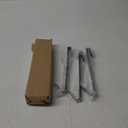 Shower Door Hooks 10 in, Shower Hooks for Towels, Heavy Duty Drilling-Free Extended Towel Hooks for Bathroom Frameless Glass Door, Over The Door Towel Hooks 3 Packs Silver