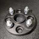 2 pcs 20mm Thickness 4x100 PCD Hub Centric Wheel Spacers M12x1.5 54.1mm Adaptors Suitable for Mazda MX5 Mk1 or Mk2
