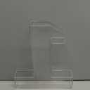 11" Acrylic Number Charcuterie Tray, Fillable Number Charcuterie Box for food, Reusable Serving Cake Candy Dish Display Tray for Birthday Anniversary Party Decoration (Square Number 1)