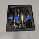 Led headlight bulbs, compatible with Honda Civic 2016-2020 led headlights,9005/HB3 High Beam + h8/h9/h11 Low Beam,20000LM led headlights Combo, Pack of 4