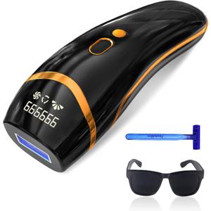 Laser Hair Removal, IPL Hair Removal Permanent for Women and Men, Hair Removal Device 999999 Flashes at-Home for Facial Legs Arms Whole Body Treatment