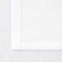 YoungsTex White Linen Curtains 80 Inch Length for Living Room, Light Filtering Semi Sheer Drapes with Rod Pocket Back Tab Privacy for Dining Bedroom Windows, 2 Panels, 52 X 80 Inch