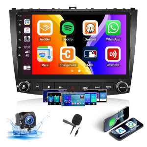 2+64G Android Car Stereo for Lexus IS250 IS200 IS220 IS300 IS350 2006-2012 Upgrade Radio Carplay Android Auto Mirror Link 30 Themes 10.1 inch Touchscreen Head Unit FM GPS Bluetooth+Backup Camera&MIC
