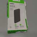 Belkin Portable Charger - 15W 3 Port Power Bank Battery Pack with 10000mAh Battery - Fast Charging for iPhone, Samsung Phone, More - USB C to A Cable Included