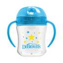 Dr. Brown's Milestones Soft Spout Sippy Cup with Handles, BPA-Free, Blue Star
