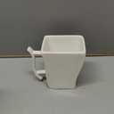 MALACASA Ivory White Dinnerware Sets, 30-Piece Porcelain Plates and Bowls Sets, Modern Dish Set for 6, Square Plates Dinnerware Set Kitchen Dishware Sets, Microwave and Dishwasher Safe, Series Flora