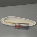 Pro Goleem Small Woven Easter Basket with Gift Bags and Ribbons Durable Burr Baskets for Gifts Empty Small Rope Basket for Storage 12"X 8" X 5" Baby Toy Baskets with Handles, White