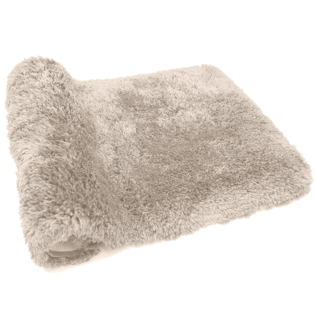 FIFU Bathroom Runner Rug 24" W x 48" L, Bath Mats for Bathroom, Bedroom & Kitchen, Non-Slip Rubber Latex Backing, Comfort & Soft Shower Bathmat & Carpet for Sink, Home & Hallways, Beige