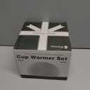 Coffee Mug Warmer & Kepwam Mug Set, 3 Temp Settings up to 167, Gravity Sensor & Light Display, Cup Warmer with 6H Auto Shut Off, Idealt Gift for Dad Mom, Beverage Warmer for Heats Coffee, Tea & More