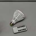 Dimmable Grow Light Bulb, Full Spectrum with Remote Control, Auto On Off Timing 4 8 12 Hrs, 32W PAR20 (350 Watt Equiv) Grow Lamp with Optical Lens for High PPFD, Energy Saving for Indoor Plants (Grey)