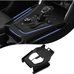 Autorder Silicone Center Console Organizer for 2019-2025 Toyota RAV4 Accessories Seat Gap Storage Box Soft Gear Shift Panel Trim Cover