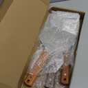 Stainless Steel Metal Spatula Set For Griddle, Grill Spatula Scraper for BBQ/Flat Top Grill- Full Tang Handle -Thicked Blade- Beveled Edges, Great Griddle Accessories for Pancake/Smash Burgers