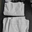 TWODRAPES  62"x40" Linen Blackout Curtains Pinch Pleated for Living Room Thermal Noise Reduction Two Layer 100% Black Out Curtains with Liner Back Tab Pinch Pleat Rings Hooks Window Drapes Track Ivory