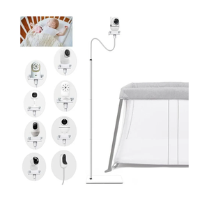 Baby Monitor Floor Stand Holder Mount Compactible for Nanit Pro & Flex Stand,Infant Optics DXR-8 Pro,VTech VM901/VM819/RM7764,Momcozy,HelloBaby,eufy E110,nooie IPC100,Motorola VM75/VM50G/VM44