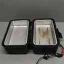 TRAVEL TIME 12V Portable Stove with 5-Pans & Lids, 150w  Universal for Most Vehicles, Mini Microwave Food Warmer for Car, Truck, Travel, Work Cooking