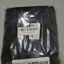 Nanspring Short Linen Curtains 36 Inch Length for Kitchen Windows Over Sink Black Privacy Back Tab and Rod Pocket Modern Neutral Curtains for Cafe Basement 30 x 36 Inch,2 Panels