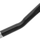 Alpha Rider Motorcycle Handlebars - 1 inch Drag Style Steel Handlebars Drag Bar Dimpled for Harley Sportster 883 1200 Nightster 07-later XL