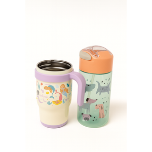 Kids Tumbler 14Oz/18Oz 2 Pack, Missing Lid
