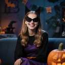 Biching Boo Basket Stuffers for Women, Cute Halloween Gifts for Women, Spooky Gifts for Teens Girls Friends Adults Sister with Nice Gift Box, Best Boo Basket Gift Set of 6