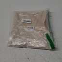 BYDOLL Table Cloth 60 Inch Round Tablecloth Fits Max50 Inch Diameter Table Top, Beige Polyester Washable Wrinkle-Free Spill proof Tablecloth for Party Patio Cover