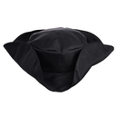 BLESSUME Rococo Men Colonial Costume Patriotic Adult Costume hat, Color Black