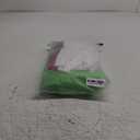 Women Girls Costume Green Dress Red Knit Cardigan Shorts Glasses Full Set Halloween Cosplay Outfit (140)