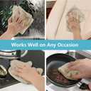 HOMEXCEL Brown Microfiber Cleaning Cloth, 50 Pack Cleaning Towels for Kitchen, Lint Free, Scratch-Free, Highly Absorbent, and Reusable Cleaning Rags for House, Window and Glass, Cars, 11.5 X11.5 inch