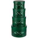 Gift Boxes with Lids for Presents Set of 4 for Arrangements Flowers Wedding Birthday Valentines Bridesmaid Christmas Party 