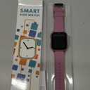 Kids Waterproof Smart Watch Girls with Fitness Tracker Sports Activity Pedometer Heartrate SpO2 Stress Monitor Flashlight APP HD Touch Screen Camera Games Music for 4-13 Year Old Girls Gifts for Kids (Pink)