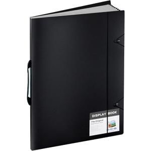 Large 18"x24" Art Portfolio Heavy Duty Binder with Plastic Sleeves, Portfolio Folder with Protectors, Bring a Portable Handle 500-Pieces Puzzle Storage Book and Poster Binder