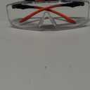 LANON Safety Glasses Over Eyeglasses, ANSI Z87.1 Lenses with Anti-Fog & Scratch, UV Protection, Soft TPR Nose Pads, Adjustable Protective Eyewear Goggles