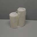 Eldnacele 8" 10"  4" Large Waterproof Outdoor Flameless Candles Remote and Timer, Battery Operated White Plastic LED Flickering Pillar Candles 2 Pack Dinner Wedding Porch Garden Lanterns Home Decor