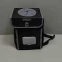 Farasla All-in-One Car Trash Can, Garbage Bag for Car with Removable Leakproof Interior Liner, Adjustable Tissue Holder & Straps(Black)